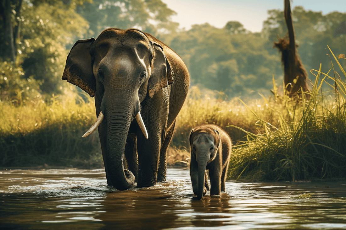 Asian Elephant - Gentle Giants in Peril