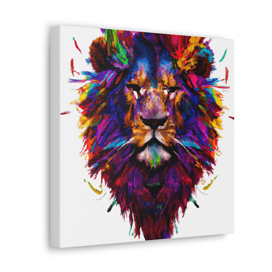 Colorful Mad Lion