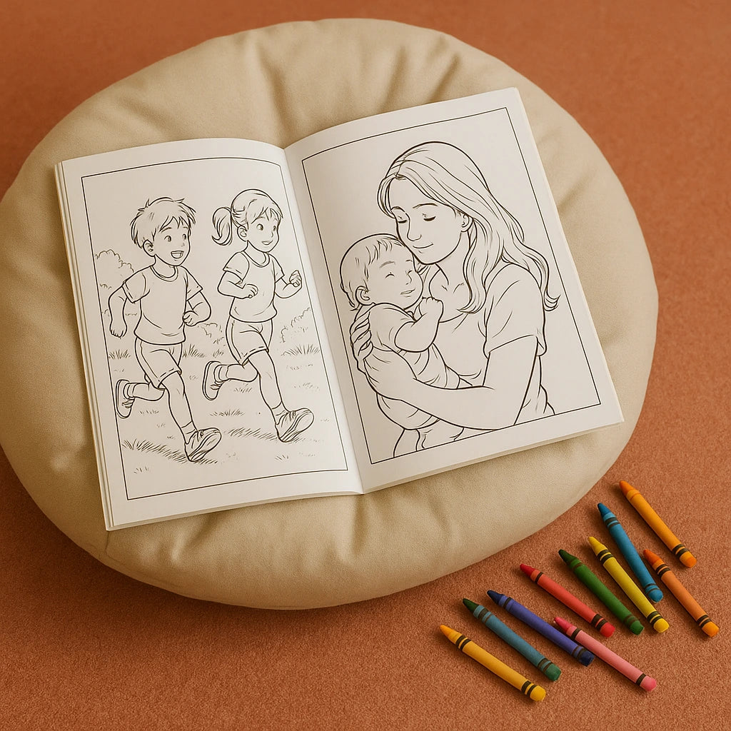 Turn Your Favorite Pictures into a Personalized Coloring Book