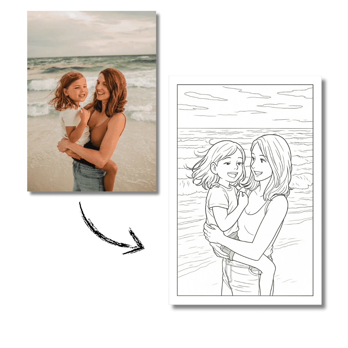 Turn Your Favorite Pictures into a Personalized Coloring Book