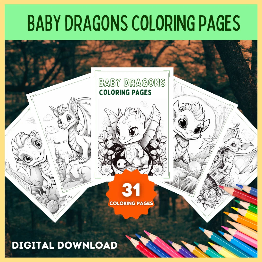 Family Fun Coloring Bundle - 376 Pages Across 13 Magical Themes