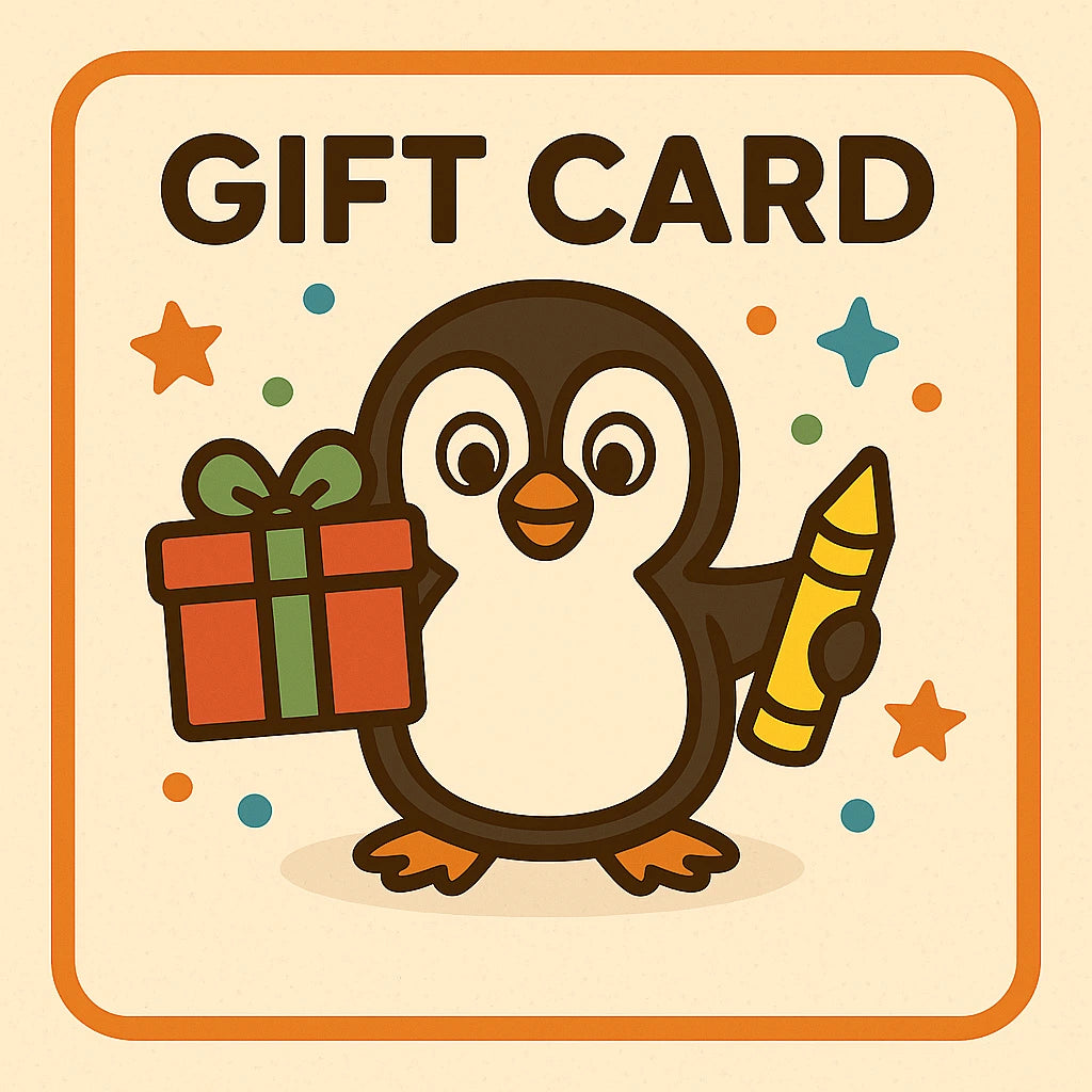 Funny Coloring Book Gift Card